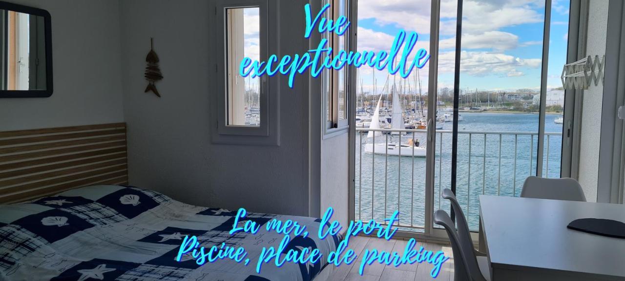 Appartement Vue Exceptionnelle Sur La Mer, Piscine, Parking Prive - Sur L'Ile Des Pecheurs Агд Екстер'єр фото